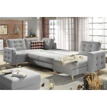 Skandi U-alakú sarokgarnitúra - jobbos