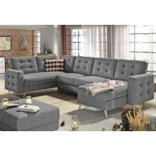 Skandi U-alakú sarokgarnitúra - jobbos