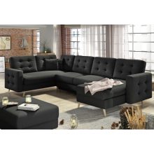 Skandi U-alakú sarokgarnitúra - jobbos