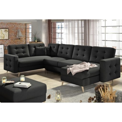 Skandi U-alakú sarokgarnitúra - jobbos