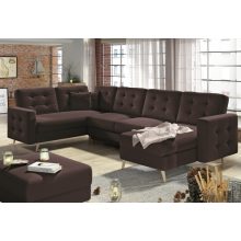 Skandi U-alakú sarokgarnitúra - jobbos