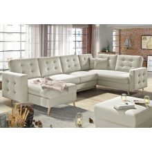 Skandi U-alakú sarokgarnitúra - balos