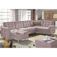 Skandi U-alakú sarokgarnitúra - balos