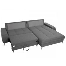 Szeged sarokgarnitúra - balos - zöld színben