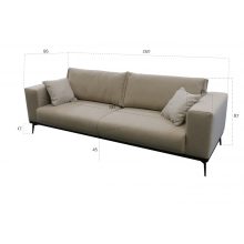 Modern loft kanapé - Triztan 3 személyes kanapé