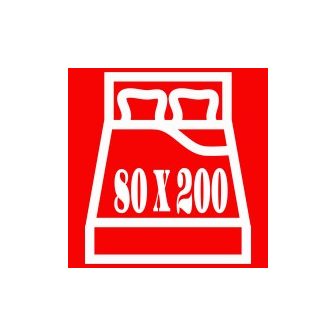 80 X 200 fekvőfelület