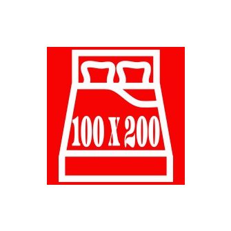 100 X 200 fekvőfelület