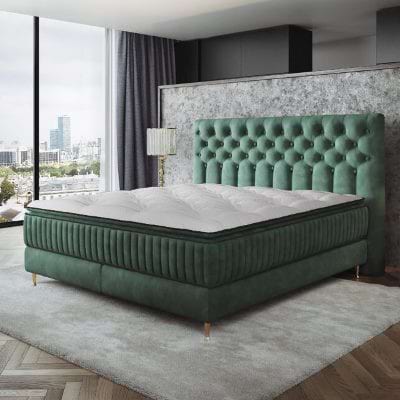 Zöld színű ágy: hogyan hat a hálószobai dekoráció az alvásra és a hangulatunkra?
