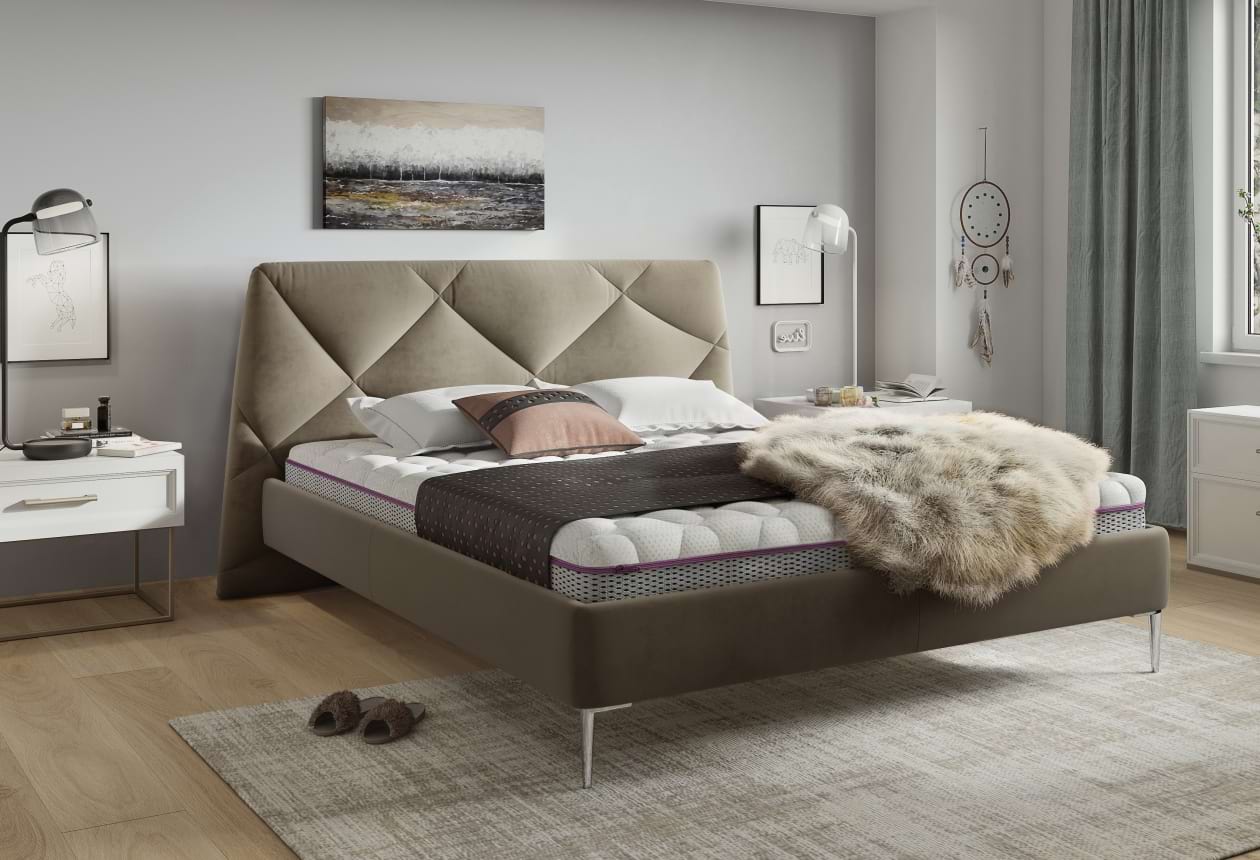Davos kárpitozott ágy 160X200 méretben