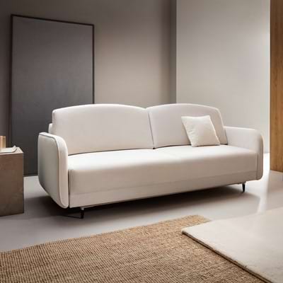 A fehér szín a lakberendezésben - fehér kanapék