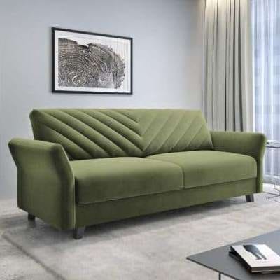 A zöld szín a lakberendezésben - zöld kanapék
