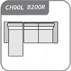 B200R + CH00L / sarok 159 x 253 bal